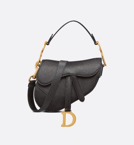 black mini dior saddle bag|dior mini saddle bag dimensions.